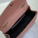 Saint Laurent Loulou Medium In Matelasse Lambskin